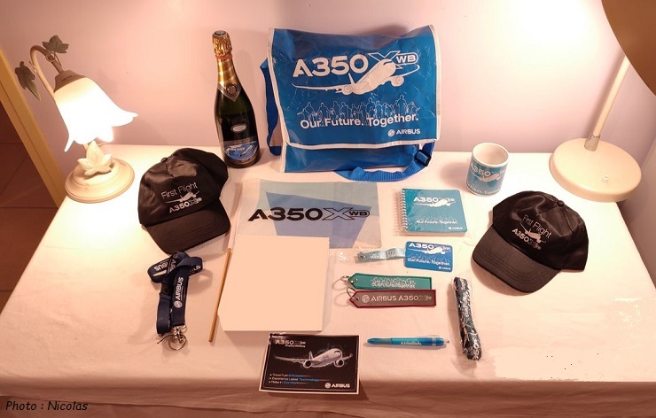 Lancement de l'Airbus A350 - 2005