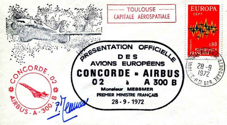 28 Septembre 1972 - Première présentation du premier Concorde présérie 