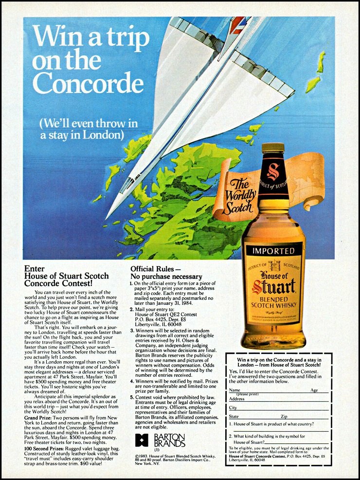 House of Stuart Scotch Whisky 1983