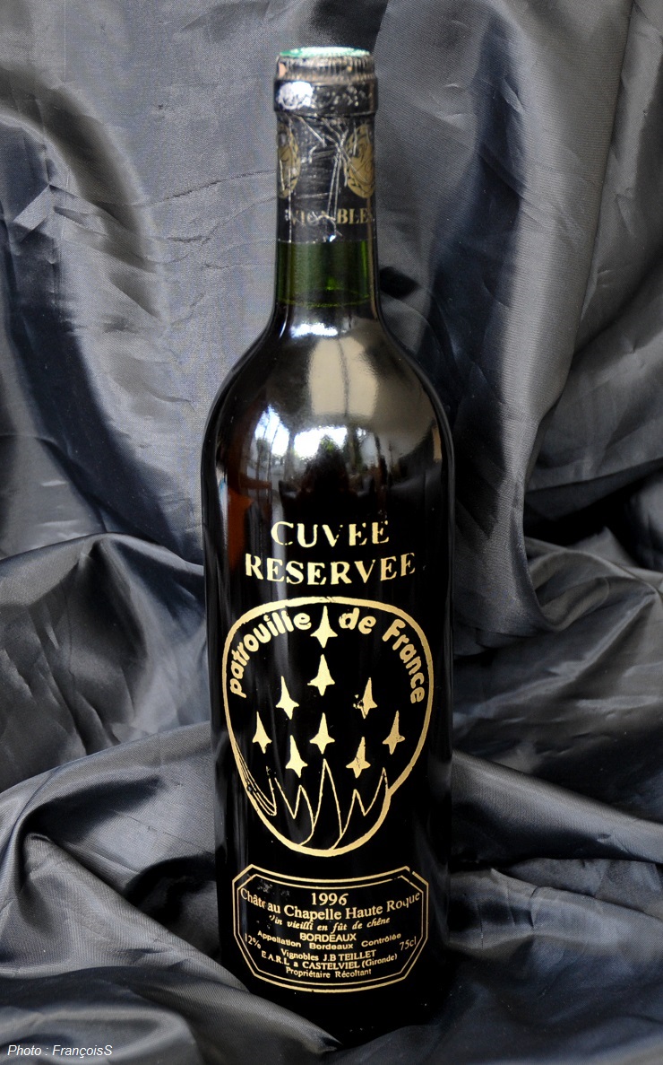 Cuvée Patrouille de France - Bordeaux - Château Chapelle Haute Roque (1996