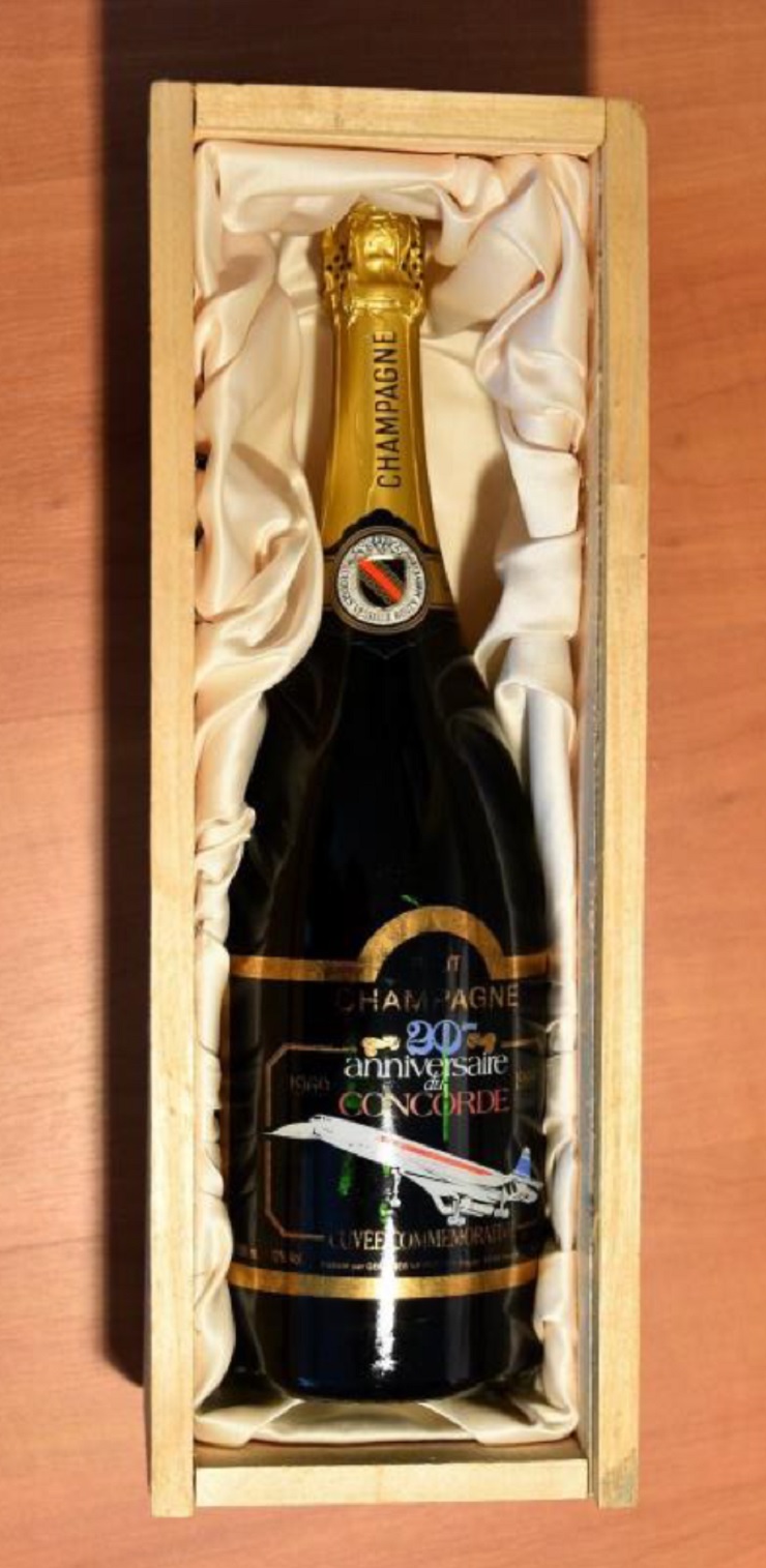 Cuvée commémorative du 20ème Anniversaire de Concorde (1969 - 1989)