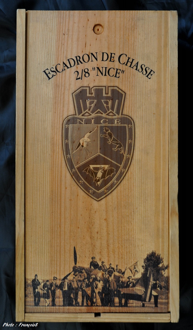 Cuvée spéciale Escadron de Chasse 2/8 Nice en 2003