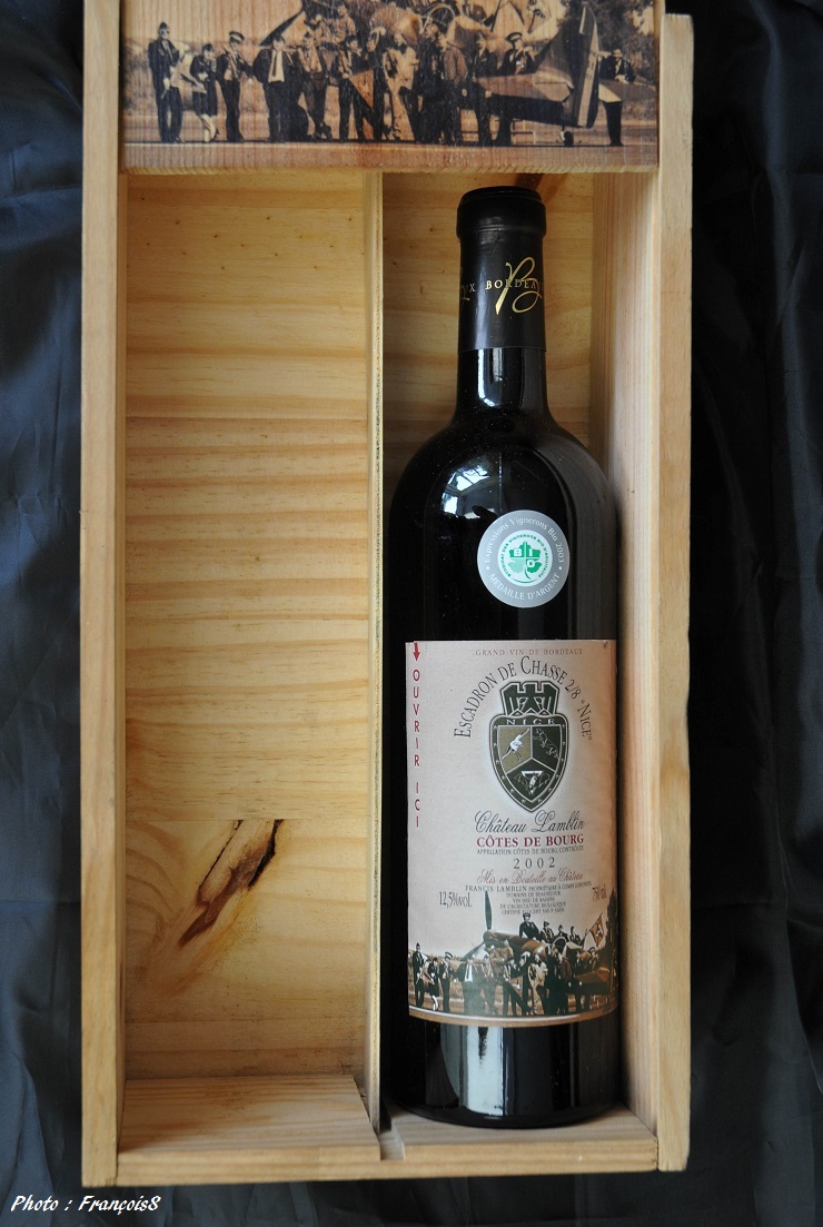 Cuvée spéciale Escadron de Chasse 2/8 Nice en 2003