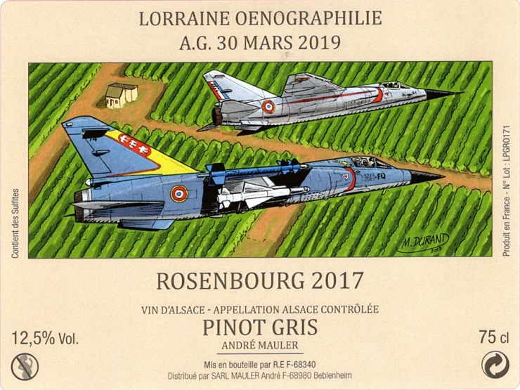 Pinot Gris - ROSENBOURG 2017