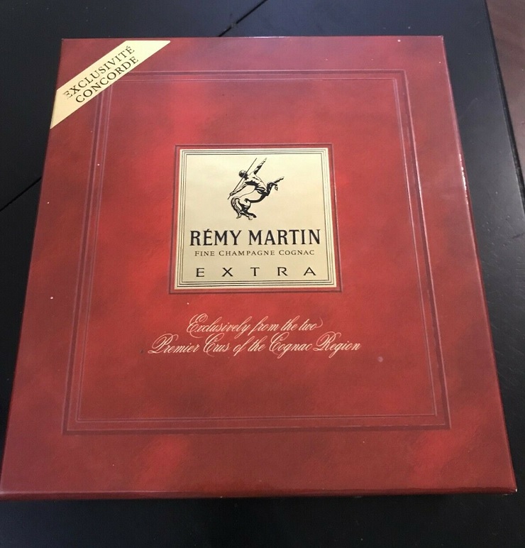 Bouteille Cognac Rémy Martin, exclusivité Concorde 