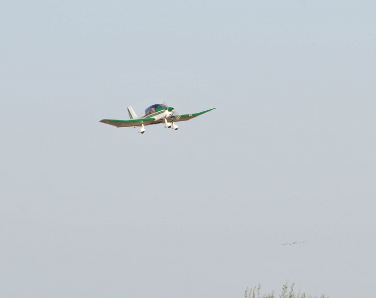 01 Aout 2015 : Premier vol de Martin en Robin Dr400